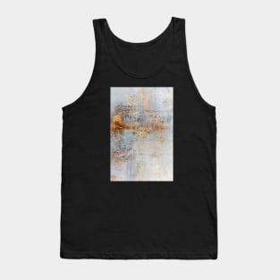 Scratches on a grunge metal wall Tank Top